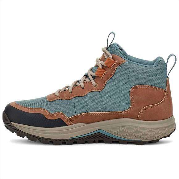 NEW TEVA women's ridgeview mid rp hiking boot in tan/ trooper - Picture 4 of 7